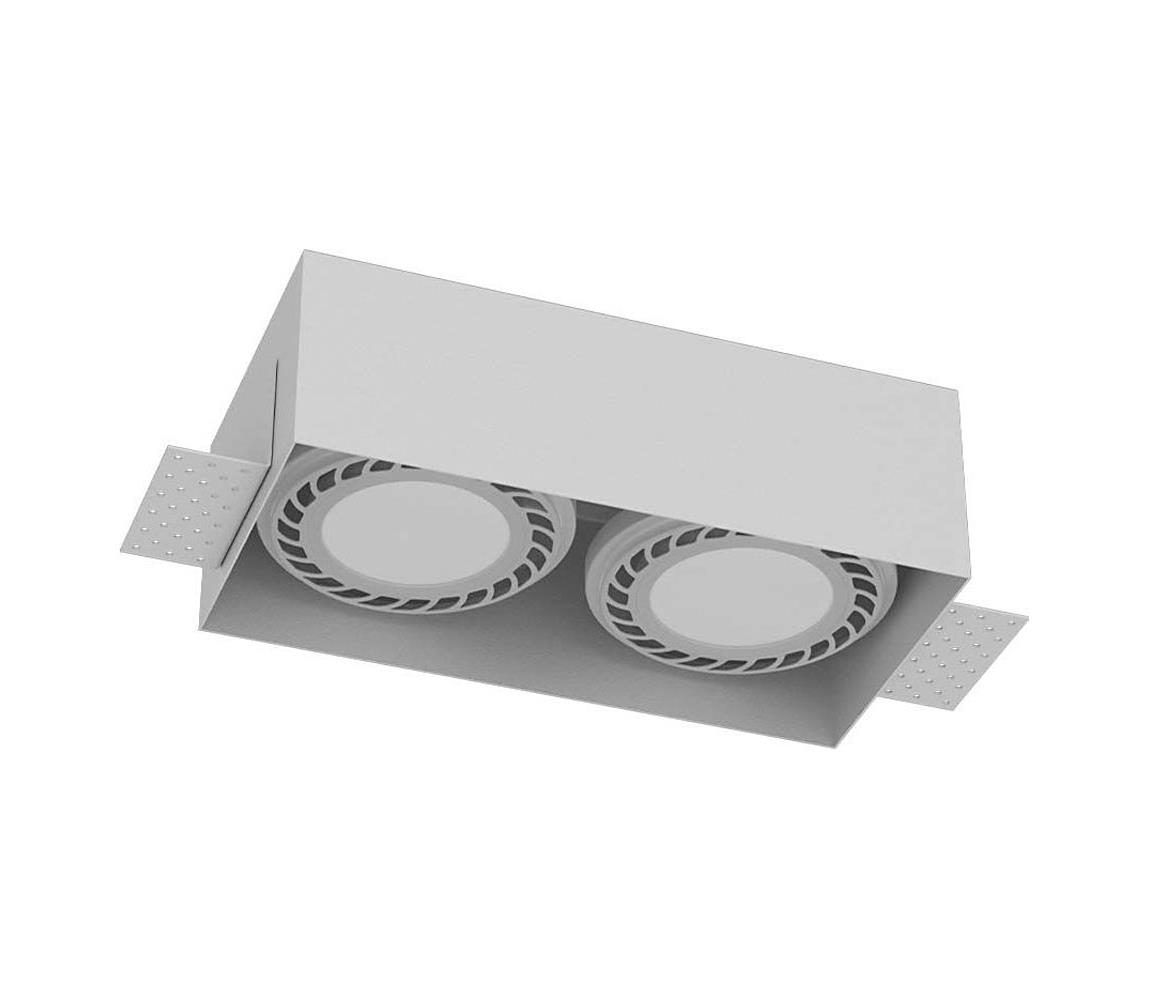 - Brosline 3271 - Podhľadové svietidlo CAGE 2xGU10/18W/230V biela 3271