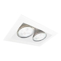 Brosline - Podhľadové svietidlo 2xGU10/10W/230V biela