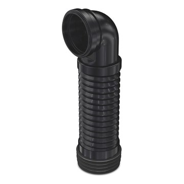 Bruckner - Flexi dopojenie pre závesné WC 90° 20,5-37 cm čierna