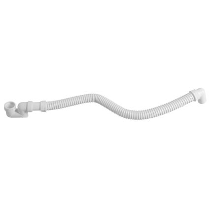 Bruckner - Flexi prepojovacia rúrka koleno 80 cm biela