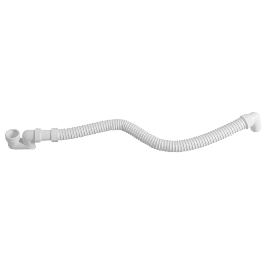 Bruckner - Flexi prepojovacia rúrka koleno 80 cm biela