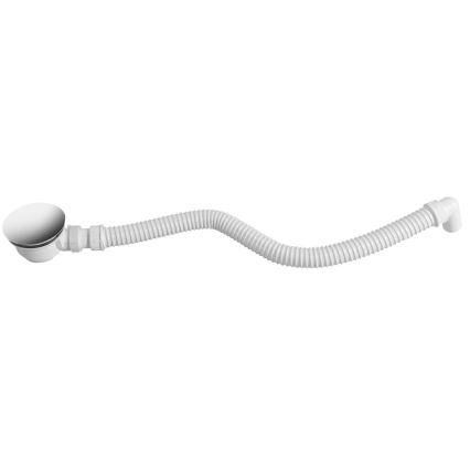 Bruckner - Flexi prepojovacia rúrka koleno 80 cm biela
