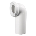 Bruckner - Koleno 90° dopojenie k WC 11 cm biela