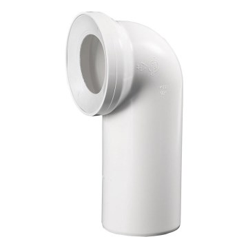 Bruckner - Koleno 90° dopojenie k WC 11 cm biela