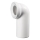 Bruckner - Koleno 90° dopojenie k WC 11 cm biela