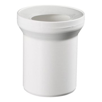 Bruckner - Priamy kus dopojenia k WC 25 cm biela