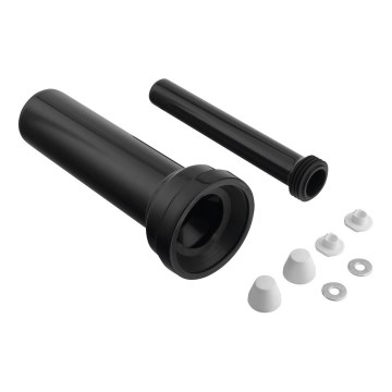 Bruckner - Pripojovací set pre závesné WC 35 cm čierna