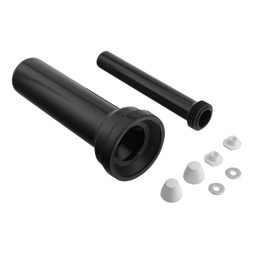 Bruckner - Pripojovací set pre závesné WC 35 cm čierna