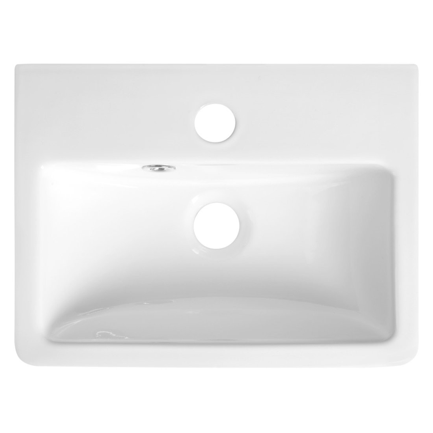 Bruckner - Umývadl. NOAM 37,5x28 cm keramika/biela