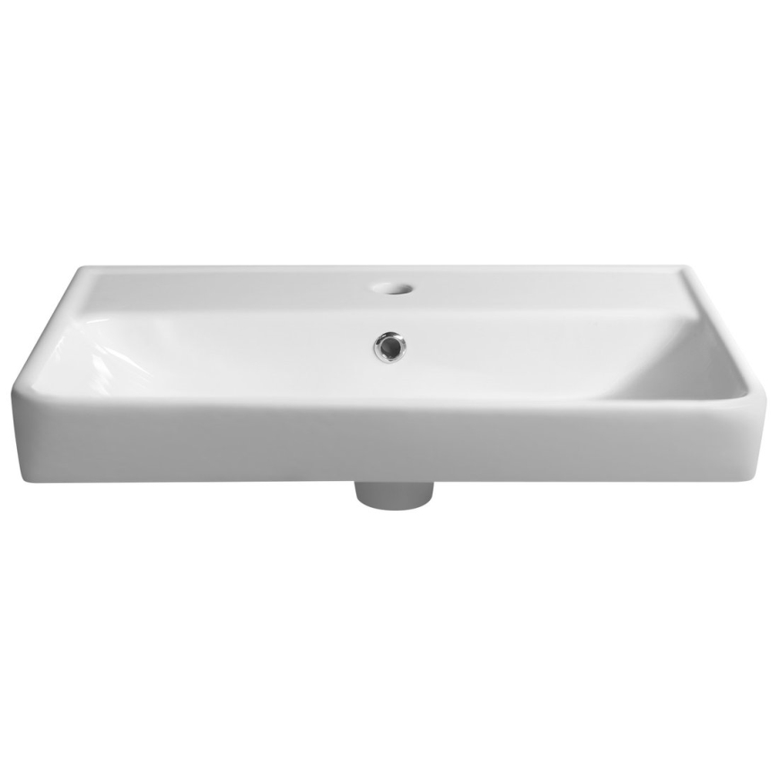 Bruckner - Zapustené umývadlo NEON 60x41,5 cm keramika/biela