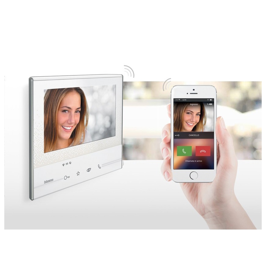 Bticino 363911 - Bezdrôtový videozvonček Class 300 WIFI