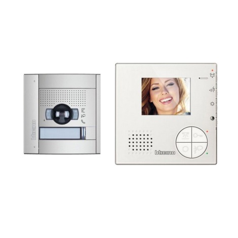 Bticino 366511 - Domový videozvonček + vstupný panel Class 100 farebný IP54