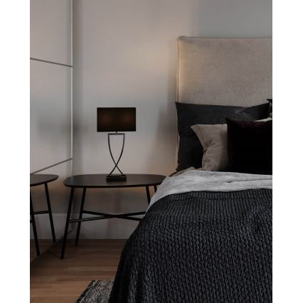 ByRydens - Stolná lampa OMEGA 1xE27/5W/230V čierna