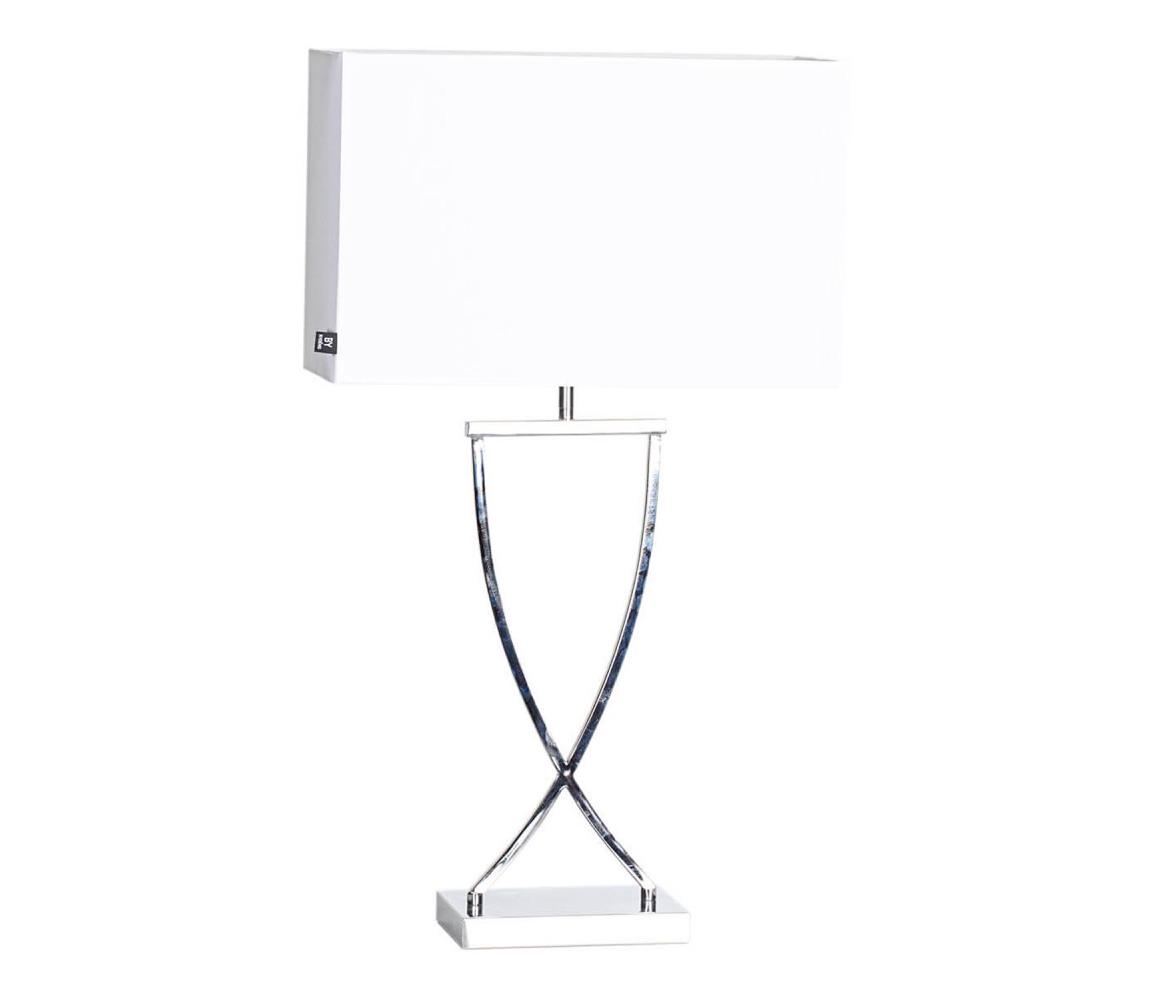 ByRydens 2820440-5000 - Stolná lampa OMEGA 1xE27/5W/230V biela/lesklý chróm 2820440-5000