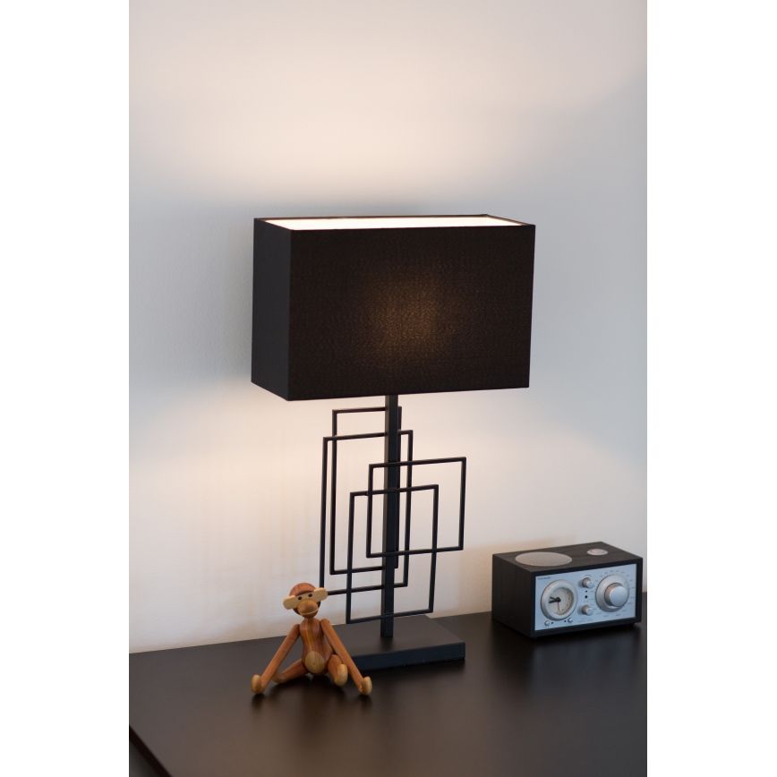 ByRydens - Stolná lampa PARAGON 1xE27/5W/230V čierna