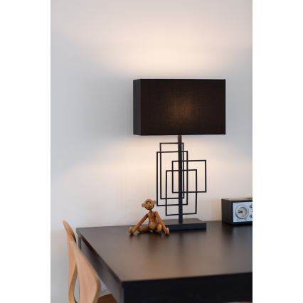 ByRydens - Stolná lampa PARAGON 1xE27/5W/230V čierna