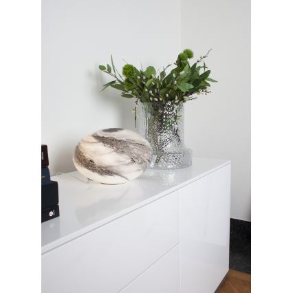 ByRydens - Stolová lampa MIRA 1xE14/5W/230V sivá