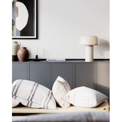 ByRydens - Stolná lampa LEAN ON ME 1xE27/8W/230V krémová