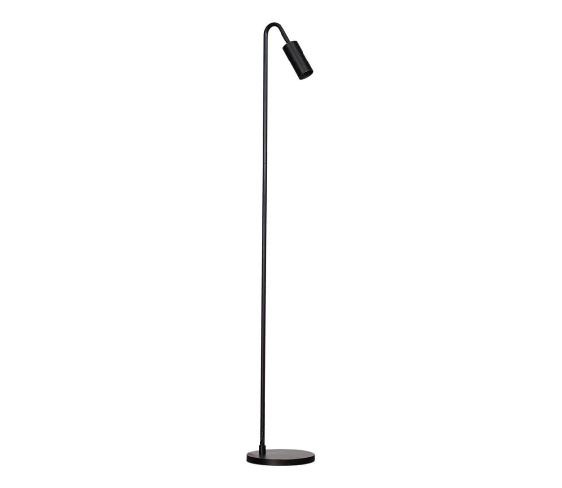 ByRydens 4100950-4002 - Stojová lampa CURVE 1xGU10/7W/230V čierna 4100950-4002