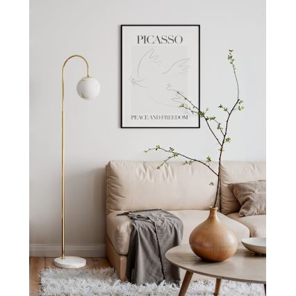 ByRydens - Stojacia lampa BELLAGIO 1xE27/8W/230V