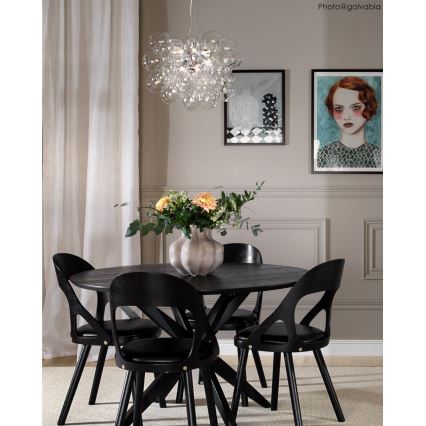 ByRydens - Luster na lanku GROSS 8xG9/4W/230V číra pr. 50 cm