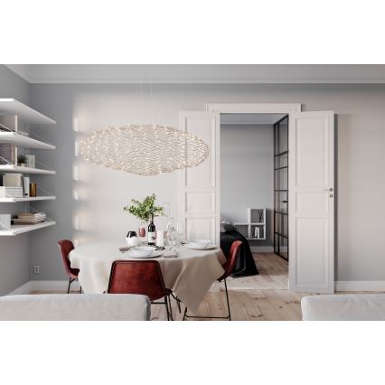 ByRydens - LED Luster na lanku HAYDEN LED/20W/230V zlatá
