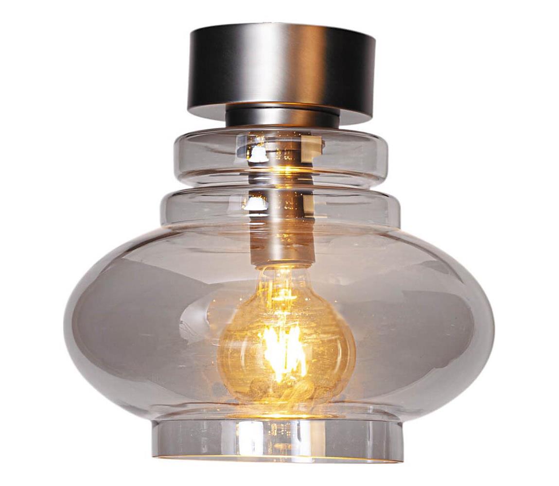 ByRydens 4202200-4500 - Stropné svietidlo DOLORES 1xE27/5W/230V, priemer 30 cm, sivá/dymová 4202200-4500
