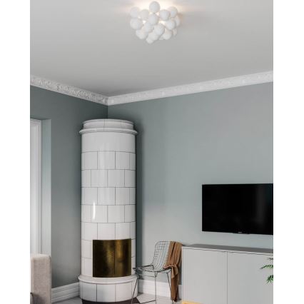 ByRydens - Stropné svietidlo GROSS 6xG9/5W/230V biela pr. 50 cm