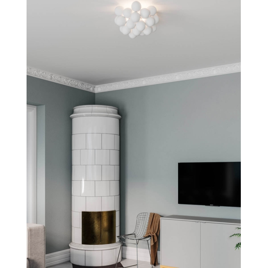ByRydens - Stropné svietidlo GROSS 6xG9/5W/230V biela pr. 50 cm