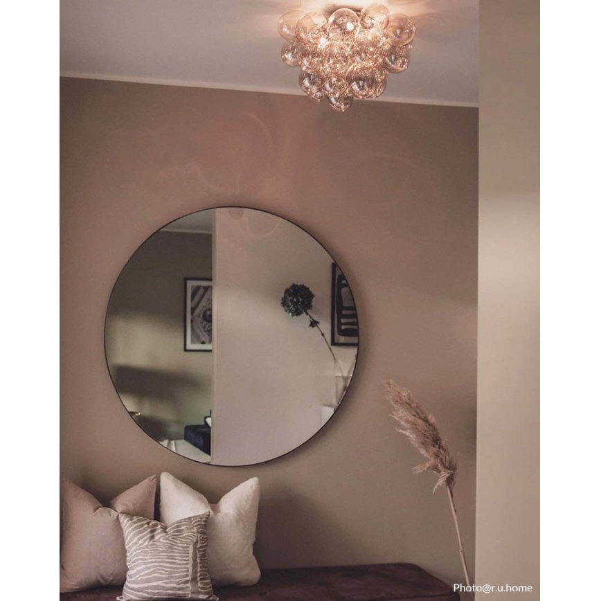 ByRydens - Stropné svietidlo GROSS 6xG9/5W/230V dymová/hnedá pr. 50 cm