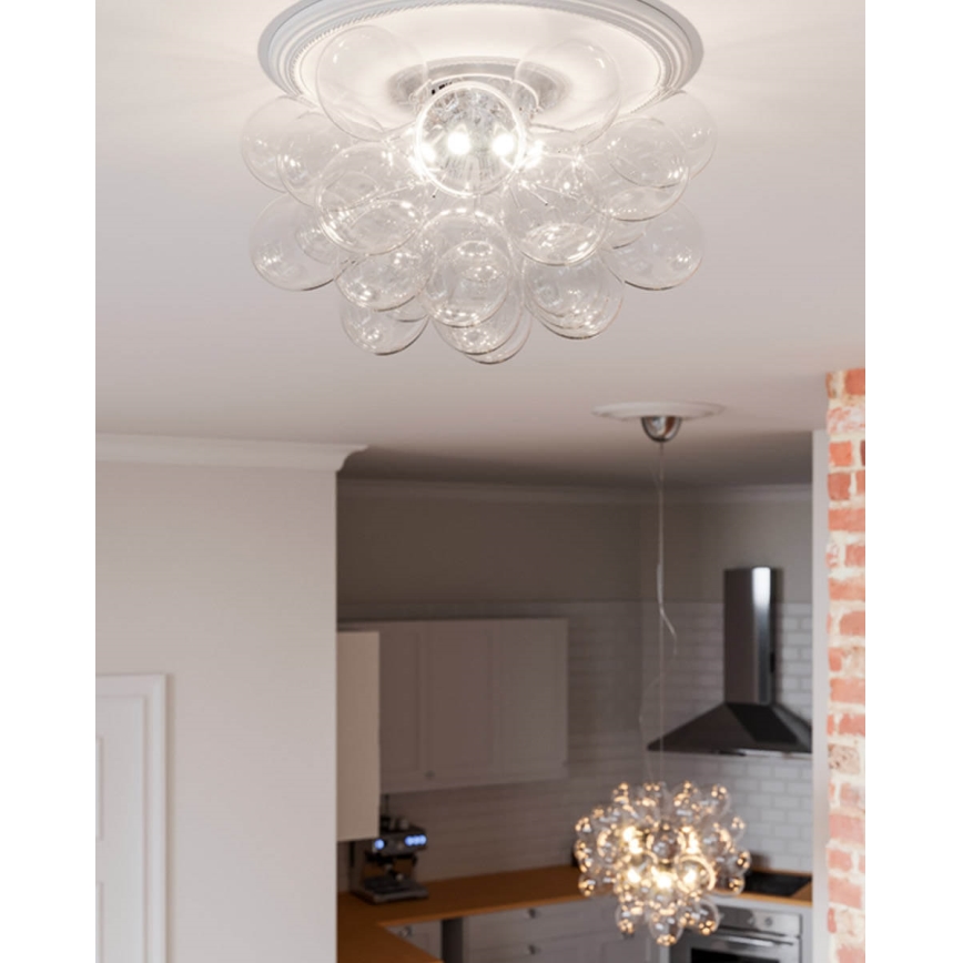 ByRydens - Stropné svietidlo GROSS 6xG9/5W/230V číra pr. 50 cm