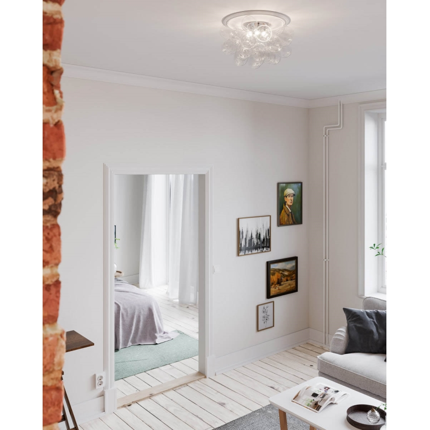 ByRydens - Stropné svietidlo GROSS 6xG9/5W/230V číra pr. 50 cm
