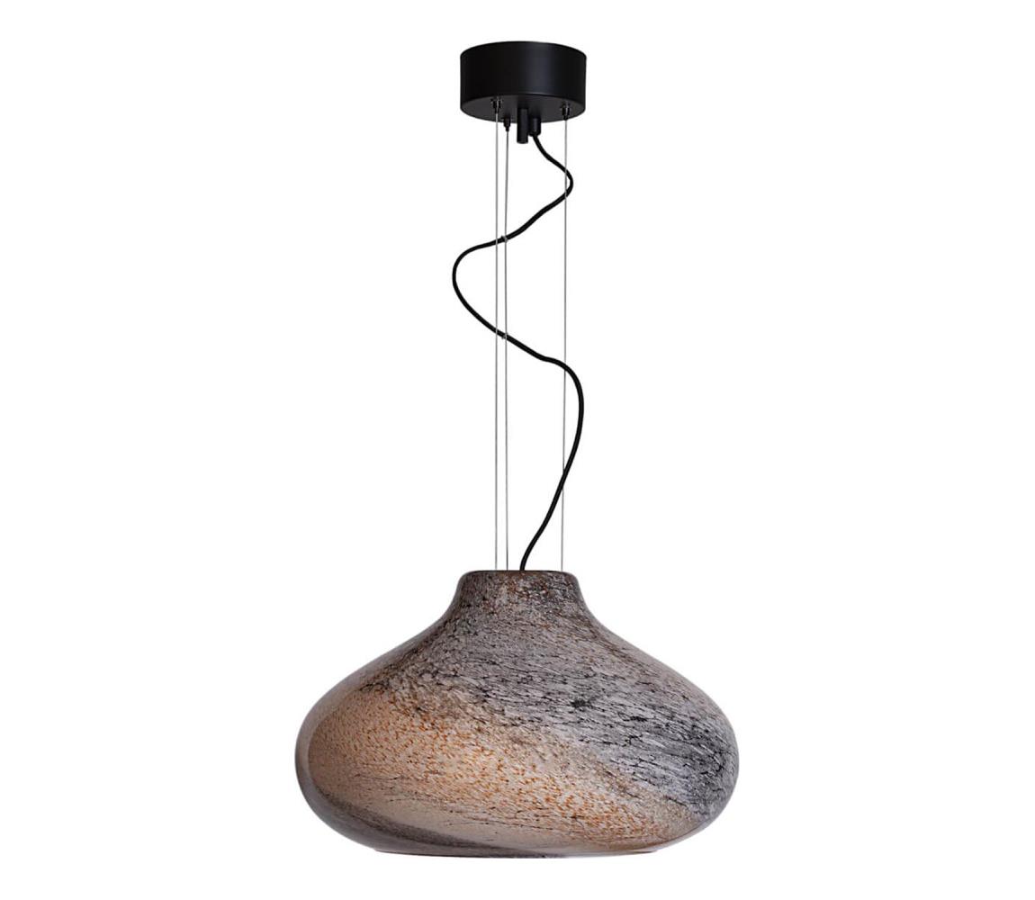 ByRydens 4202280-5507 - Závesný luster MIRA na lanku 1xE27/5W/230V hnedý 4202280-5507