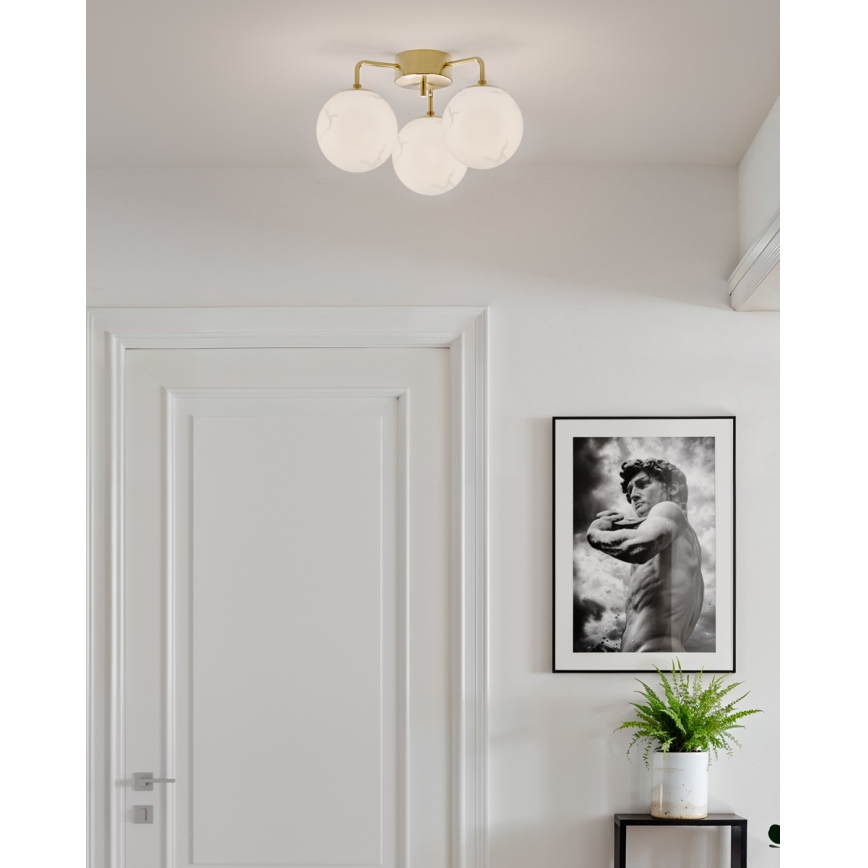 ByRydens - Prisadené stropné svietidlo BELLAGIO 3xE27/8W/230V