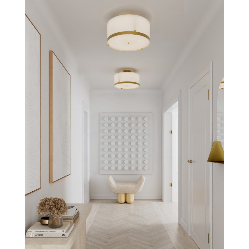 ByRydens - Stropné svietidlo MARCEL 3xE27/8W/230V pr. 40 cm