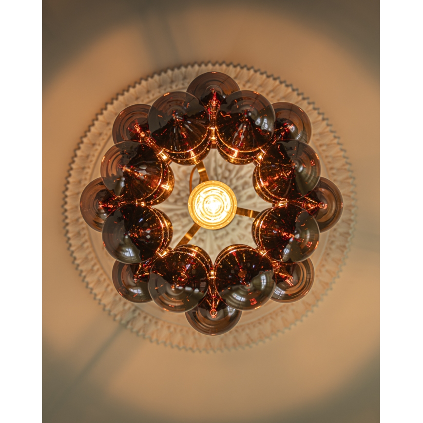 ByRydens - Závesný luster GEMMA na lanku 1xE27/5W/230V