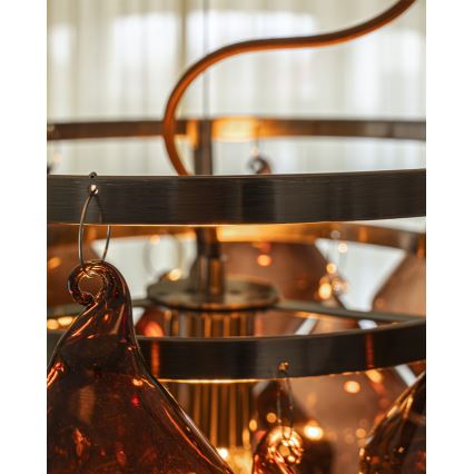 ByRydens - Závesný luster GEMMA na lanku 1xE27/5W/230V