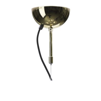 ByRydens - Luster na lanku LYNF 5xE14/8W/230V mosadz/biela