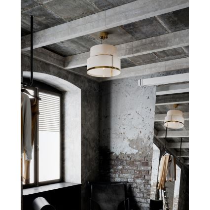 ByRydens - Závesné svietidlo MARCEL na lanku 2xE27/8W/230V