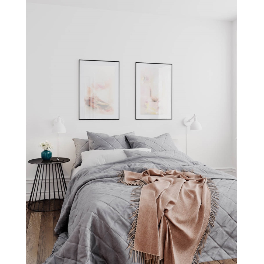 ByRydens - Nástenné svietidlo BAZAR 1xE27/5W/230V biela