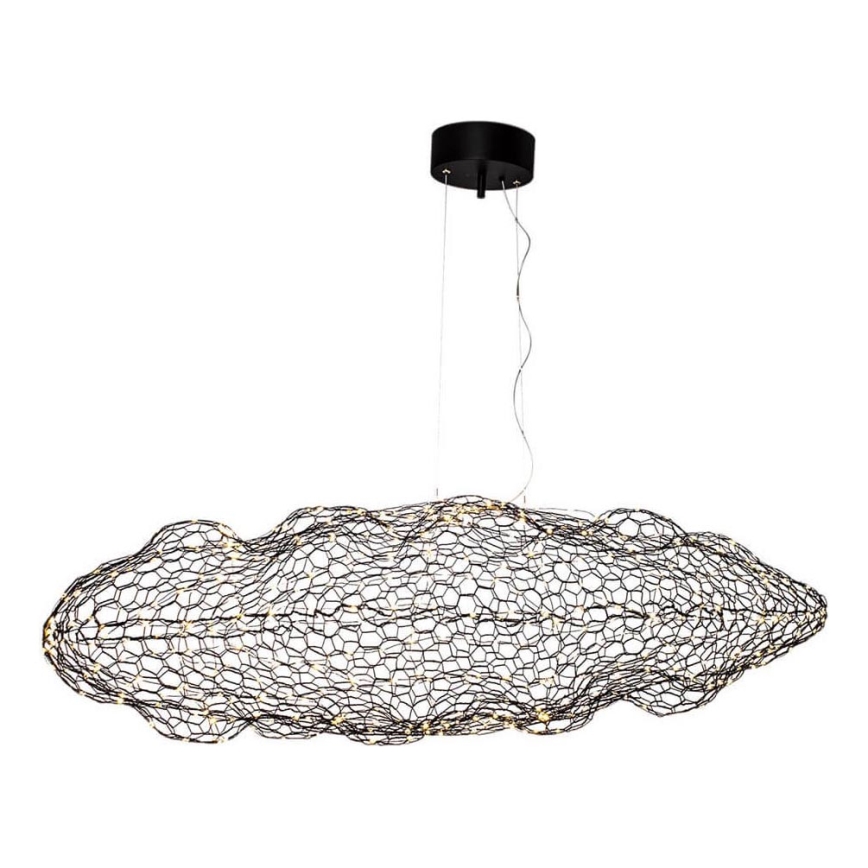 ByRydens - LED Luster na lanku HAYDEN LED/20W/230V čierna