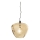 ByRydens - Luster na lanku BELLISSIMO 1xE27/8W/230V dymová/hnedá pr. 40 cm