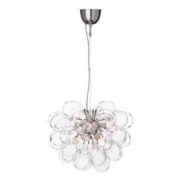 ByRydens - Luster na lanku GROSS 8xG9/4W/230V číra pr. 50 cm