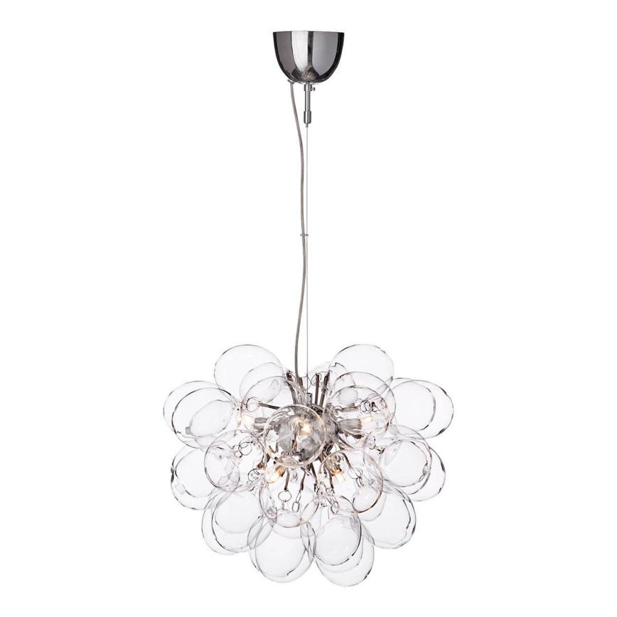 ByRydens - Luster na lanku GROSS 8xG9/4W/230V číra pr. 50 cm