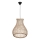 ByRydens - Luster na lanku SEAGRASS 1xE27/8W/230V béžová pr. 49 cm