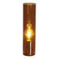 ByRydens - Stolná lampa FLAKE 1xE27/5W/230V hnedá/dymová