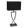 ByRydens - Stolná lampa OMEGA 1xE27/5W/230V čierna