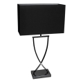 ByRydens - Stolná lampa OMEGA 1xE27/5W/230V čierna