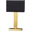 ByRydens - Stolová lampa PRIME 1xE27/5W/230V čierna/zlatá
