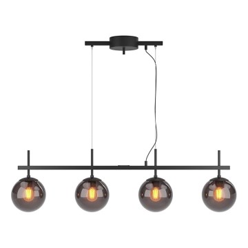 ByRydens - Závesný luster na lanku BOYLE 4xE27/8W/230V